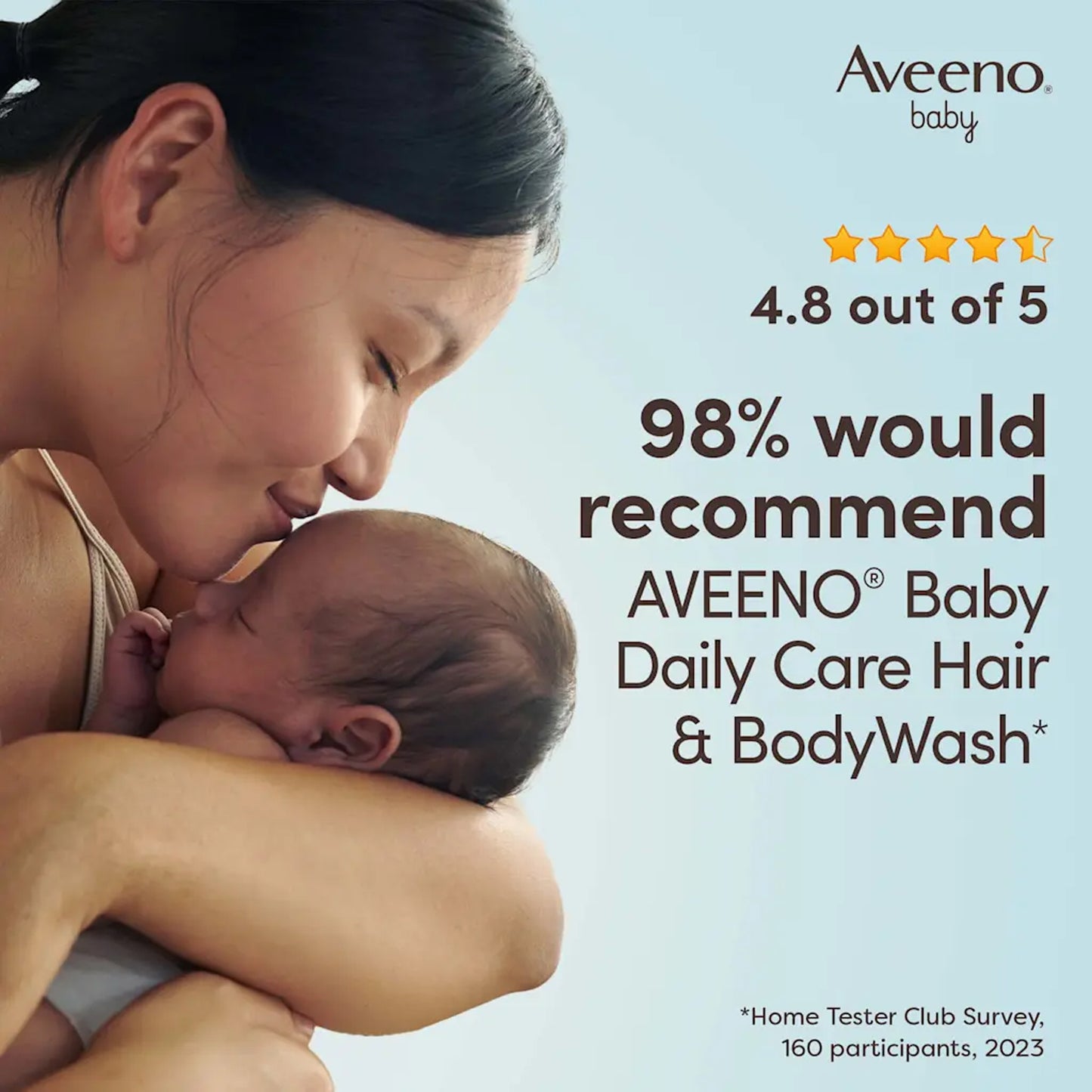 Aveeno Baby - Daily Care Hair & Body Wash For Sensitive Skin With Natural Oat Extract - 400ml (Italy)