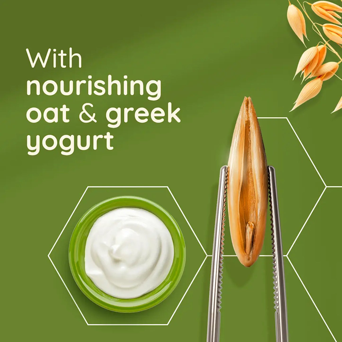 Aveeno - Apricot & Honey Scent Daily Moisturizing Yogurt Body Cream With Nourishing Oat & Greek Yogurt Normal To Dry Skin - 300ml (Greece)