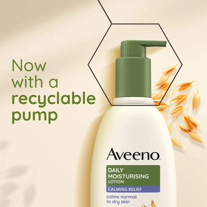 Aveeno - Calming Relief Daily Moisturizing Lotion With Nourishing Oat & Calming Lavender Scent Normal To Dry Skin - 30ml (Greece)