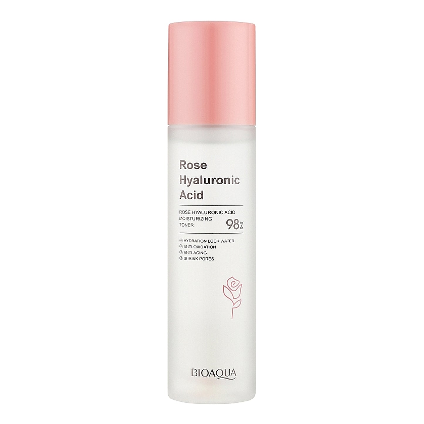 Bioaqua - Rose Hyaluronic Acid Moisturizing Toner - 100ml
