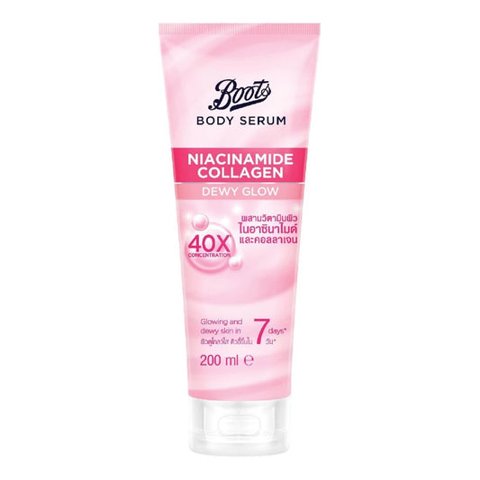 Boots - Dewy Glow Niacinamide Collagen Body Serum - 200ml