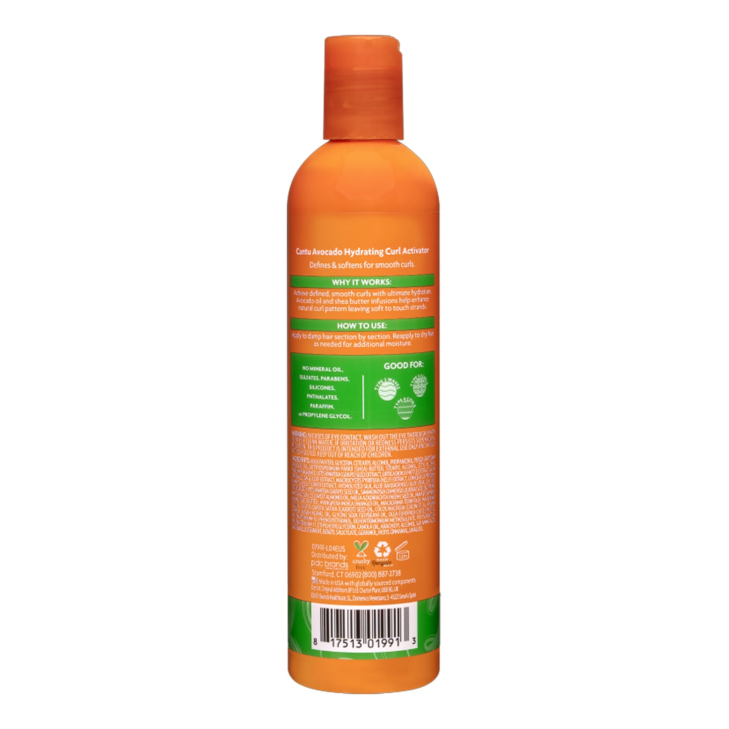 Cantu - Avocado Hydrating Curl Activator With Avocado Oil & Shea Butter - 355ml (USA)