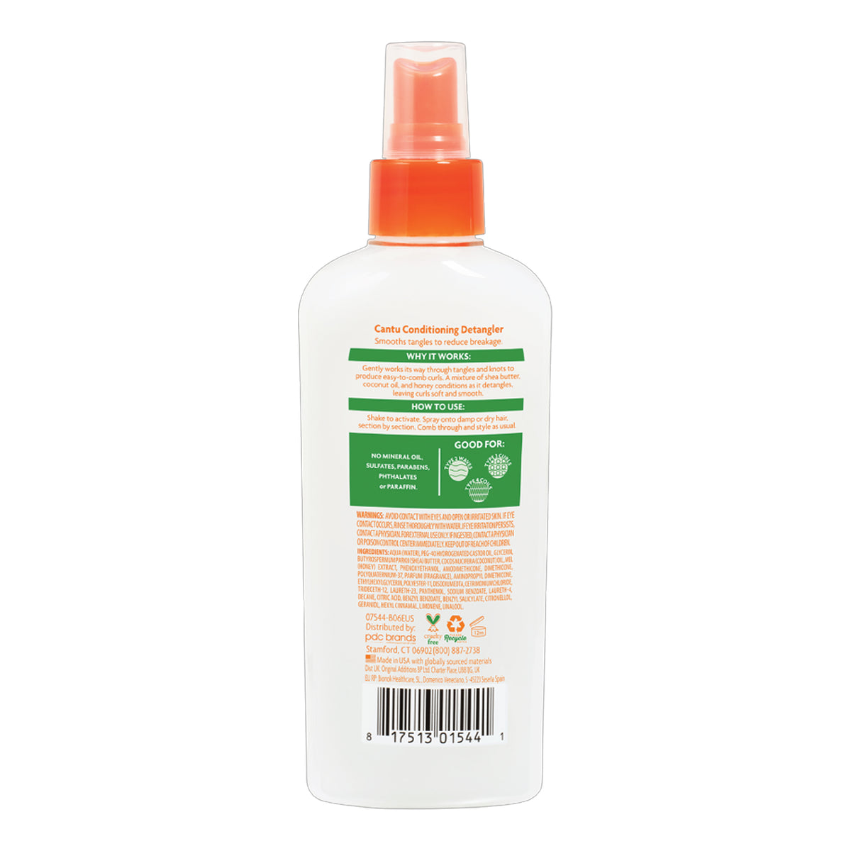 Cantu - Conditioning Detangler For Kids With Shea Butter, Coconut Oil & Honey - 177ml (USA)