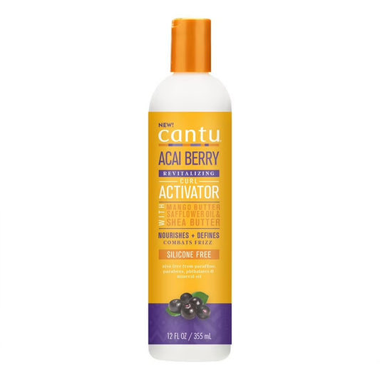 Cantu - Acai Berry Revitalizing Curl Activator With Mango Butter, Safflower Oil & Shea Butter - 355ml