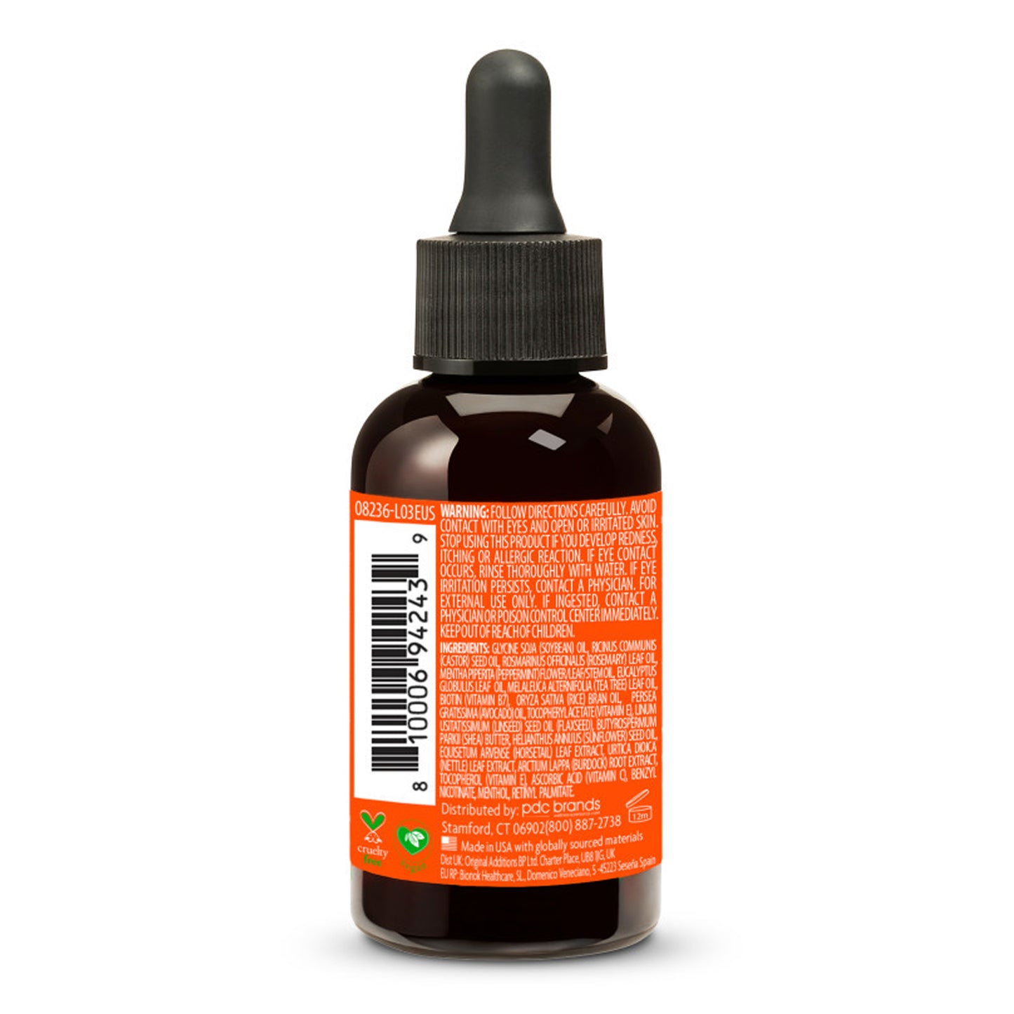 Cantu - Strengthening Biotin-Infused Hair & Scalp Oil With Tea Tree, Peppermint & Avocado - 59ml (USA)
