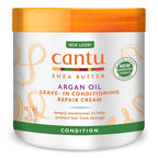 Cantu - Shea Butter Argan Oil Leave-In Conditioning Repair Cream - 453g (USA)