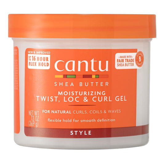 Cantu - Shea Butter Moisturizing Twist, Loc & Curl Gel - 369g (USA)