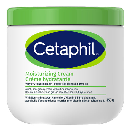 Cetaphil - Moisturizing Cream For Very Dry To Normal Skin - 453g (Canada)
