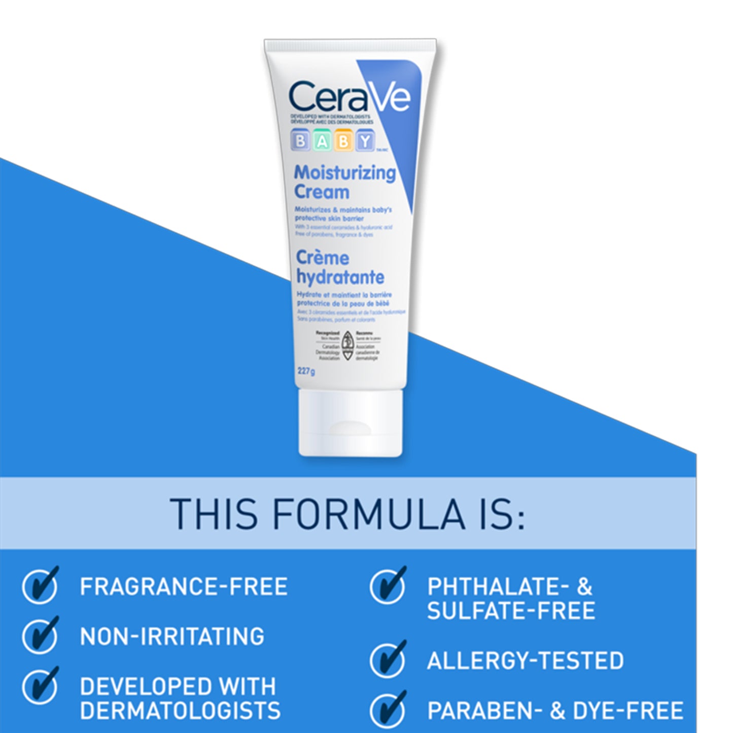 Cerave - Baby Moisturizing Cream - 142g (USA)