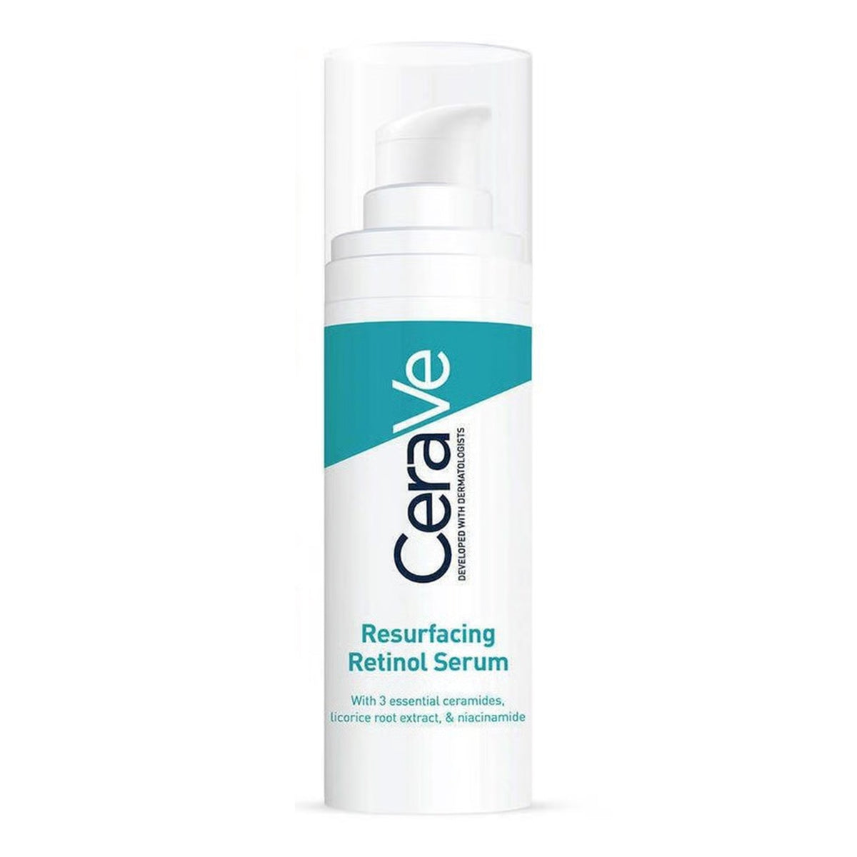 Cerave - Resurfacing Retinol Serum With 3 Essential Ceramides, Licorice Root Extract & Niacinamide - 30ml (USA)