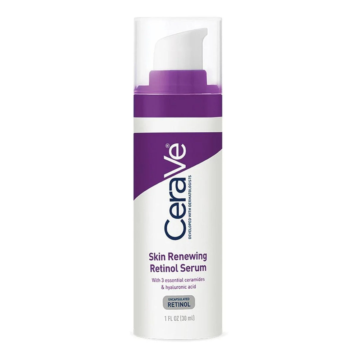 Cerave - Skin Renewing Retinol Serum With 3 Essential Ceramides & Hyaluronic Acid - 30ml (USA)