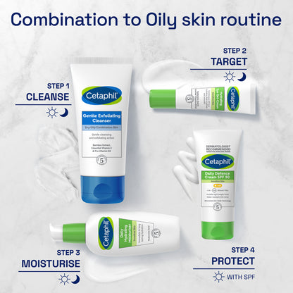 Cetaphil - Gentle Exfoliating Cleanser For Dry / Oily / Combination Skin - 178ml (UK)