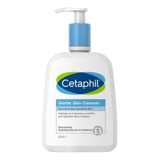 Cetaphil - Gentle Skin Cleanser For Normal To Dry, Sensitive Skin - 236ml (Canada)
