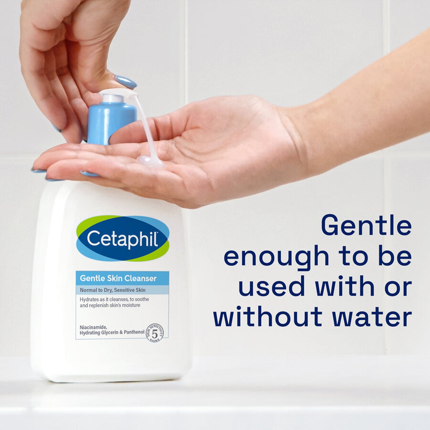 Cetaphil - Gentle Skin Cleanser For Normal To Dry, Sensitive Skin - 236ml (Canada)