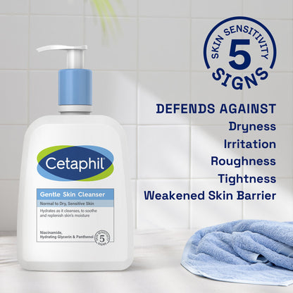 Cetaphil - Gentle Skin Cleanser For Normal To Dry, Sensitive Skin - 236ml (Canada)