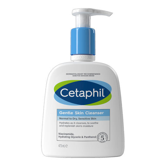Cetaphil - Gentle Skin Cleanser For Normal To Dry, Sensitive Skin - 473ml (Canada)