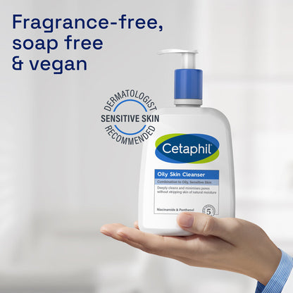 Cetaphil - Oily Skin Cleanser For Combination To Oily, Sensitive Skin - 236ml (Canada)