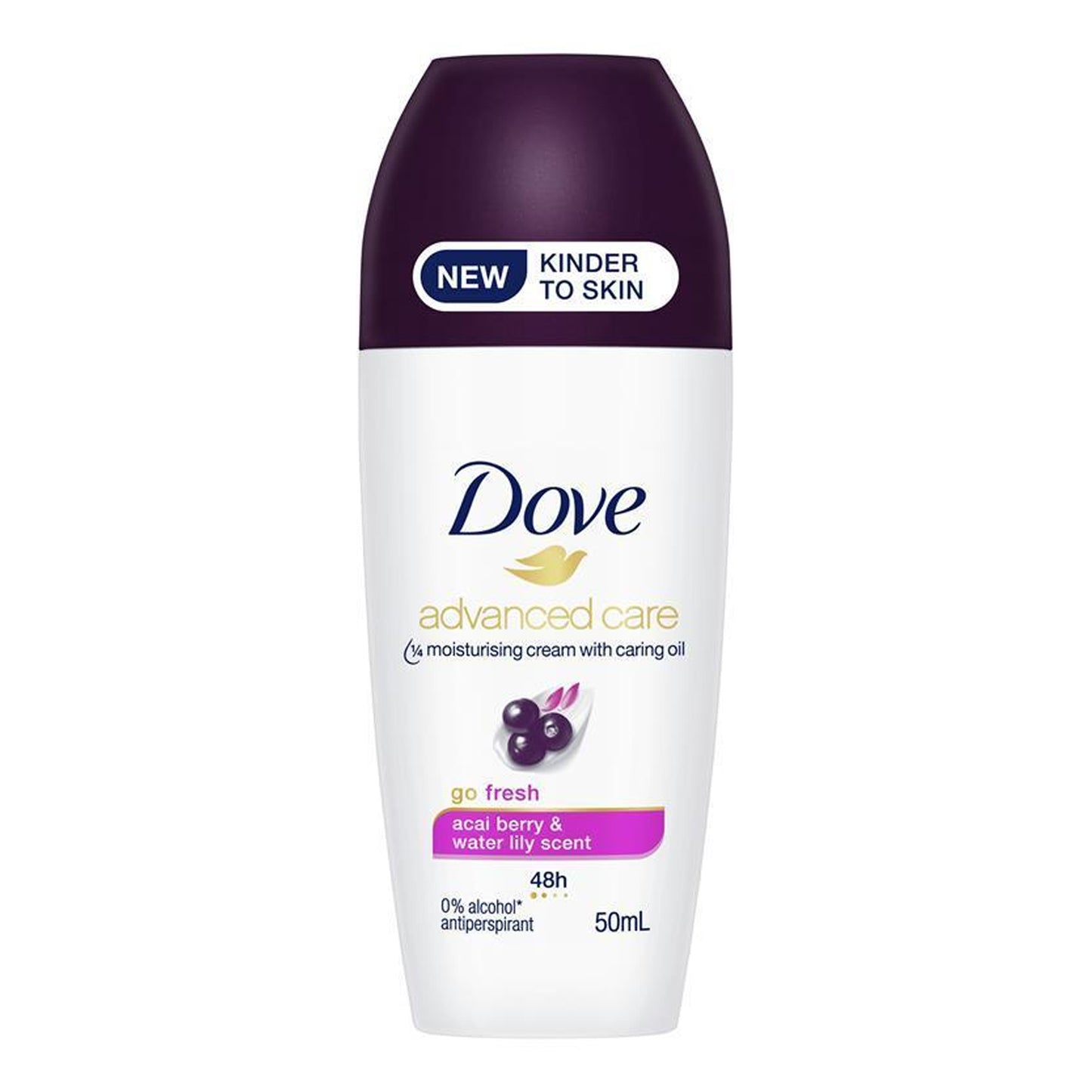 Dove - Advanced Care Go Fresh Acai Berry & Water Lily Scent 48H Anti-Perspirant Deodorant Roll On - 50ml