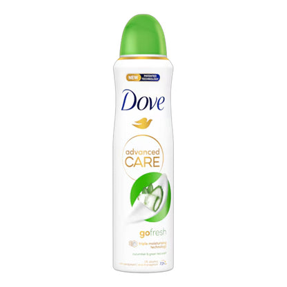 Dove - Advanced Care Go Fresh Cucumber & Green Tea Scent 72H Anti-Perspirant Spray - 250ml (UK)