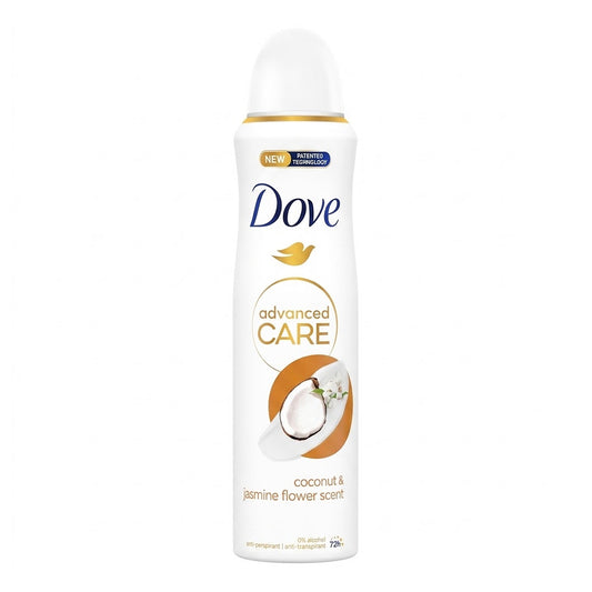 Dove - Advanced Care Go Fresh Coconut & Jasmine Flower Scent 72H Anti-Perspirant Spray - 250ml (UK)