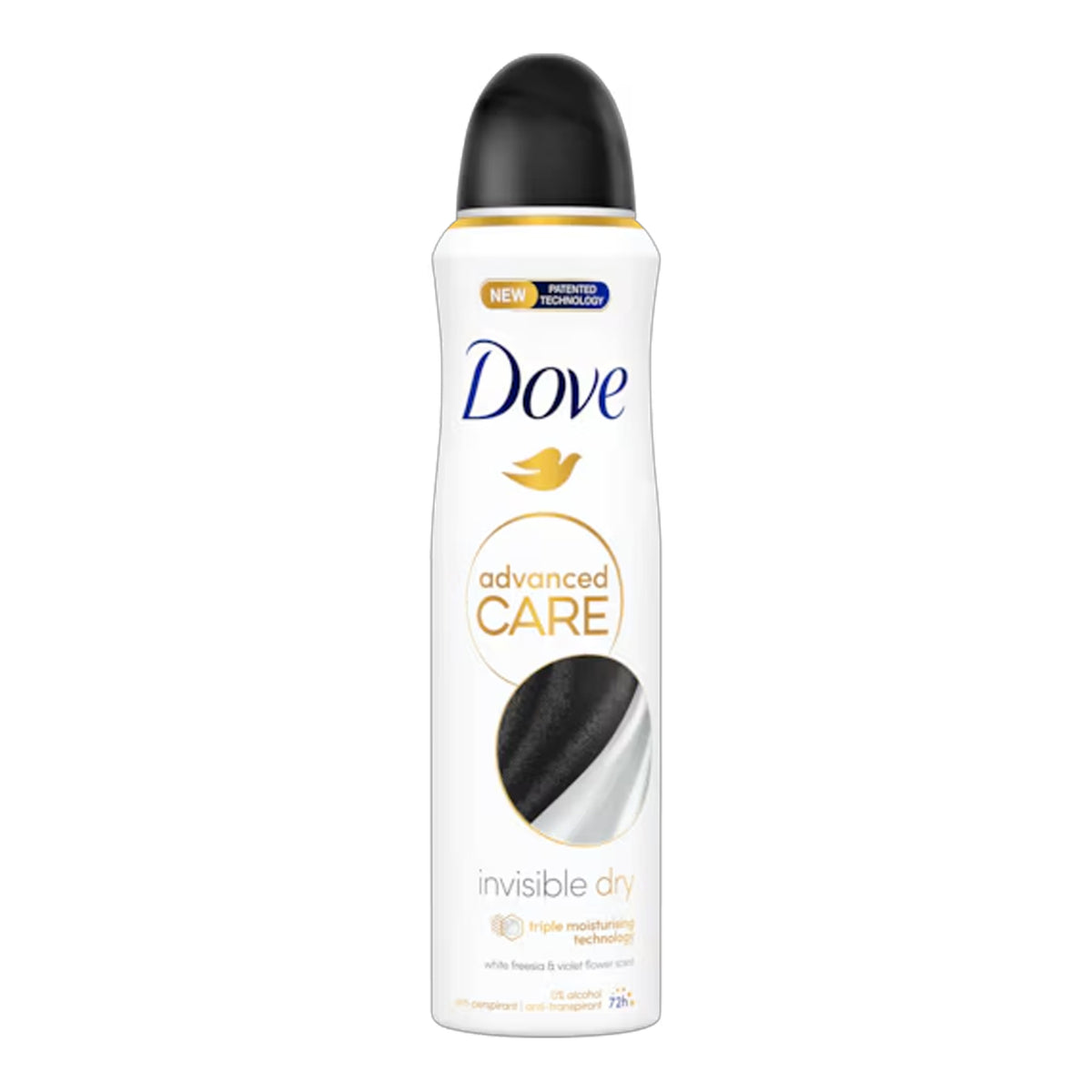 Dove - Advanced Care Invisible Dry White Freesia & Violet Flower Scent 72H Anti-Perspirant Spray - 250ml (UK)