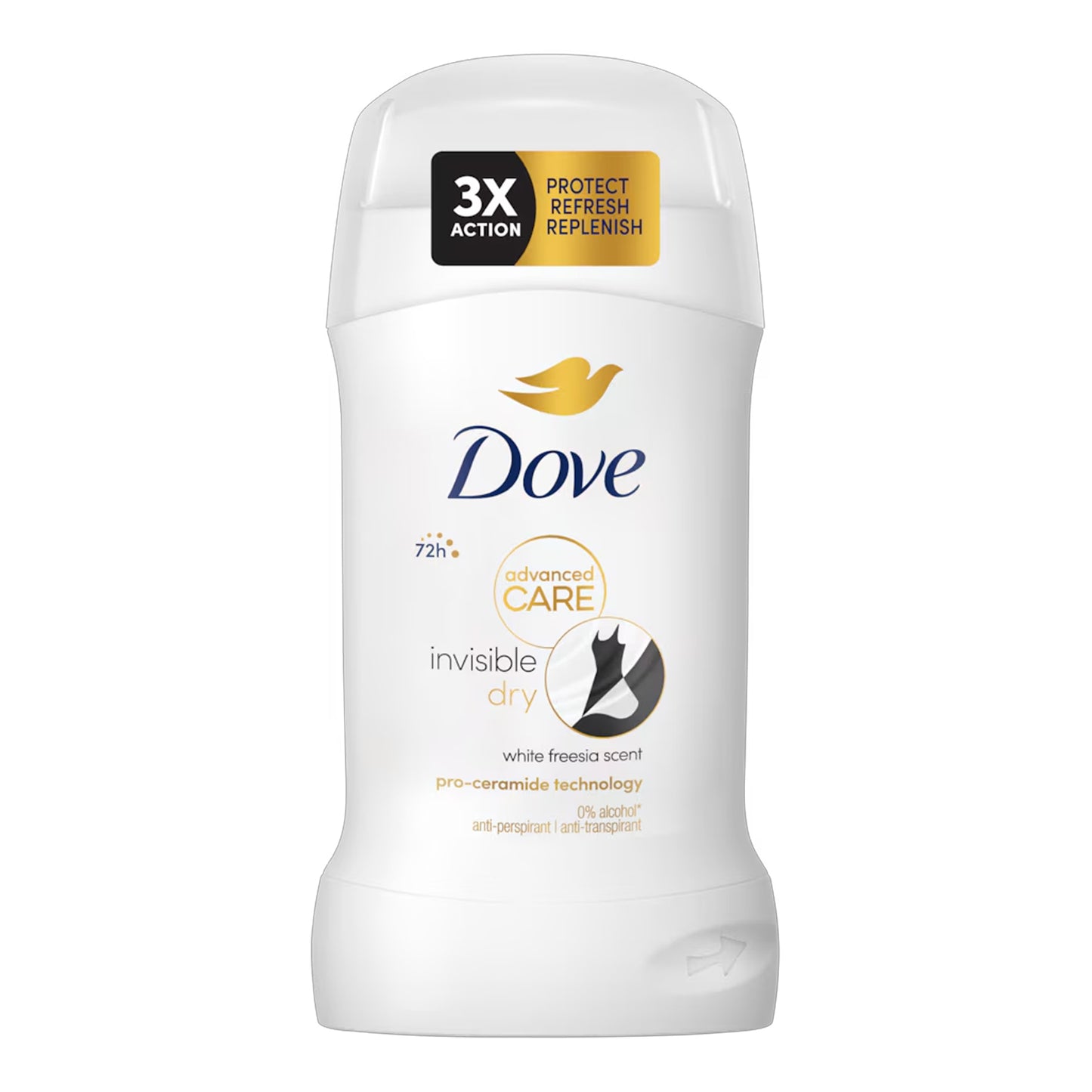 Dove - Advanced Care Invisible Dry White Freesia Scent 72H Anti-Perspirant Stick - 50ml (Poland)
