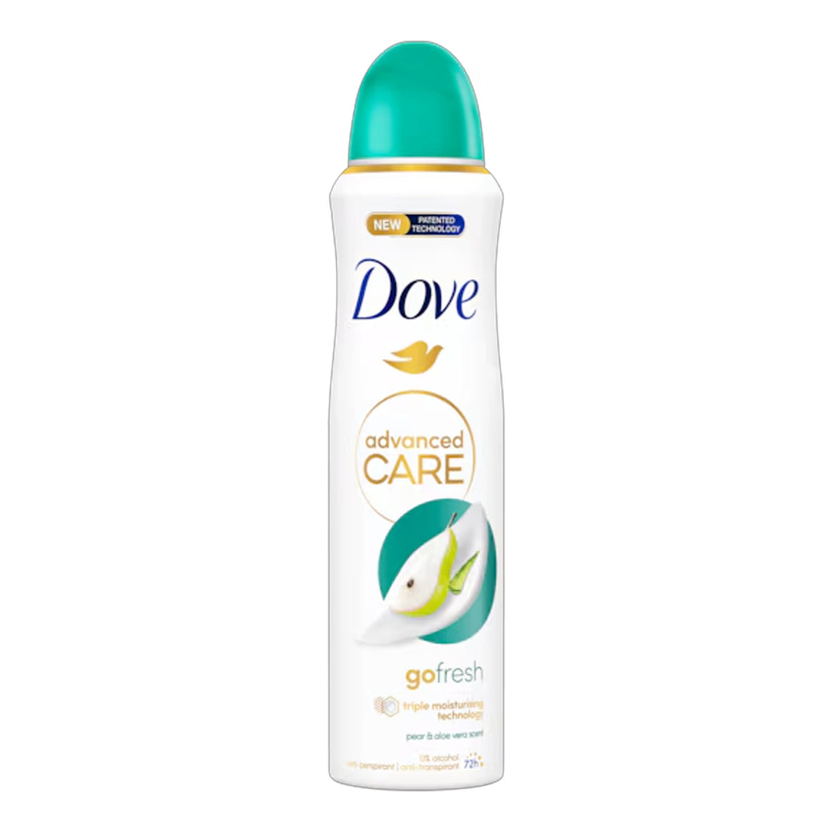 Dove - Advanced Care Go Fresh Pear & Aloe Vera Scent 72H Anti-Perspirant Spray - 250ml (UK)