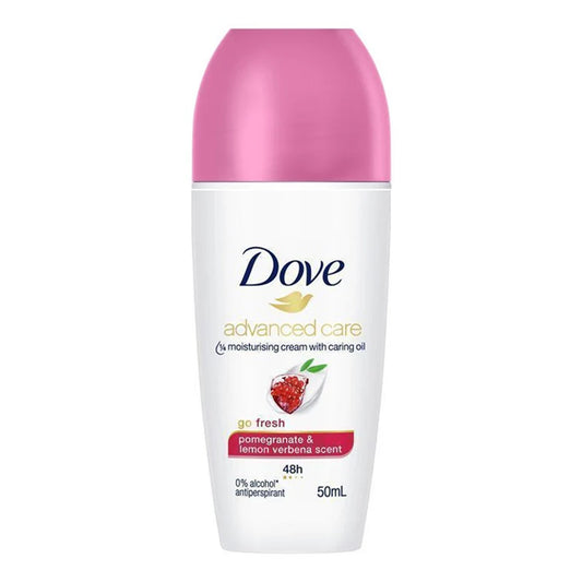 Dove - Advanced Care Go Fresh Pomegranate & Lemon Verbena Scent 48H Anti-Perspirant Deodorant Roll On - 50ml