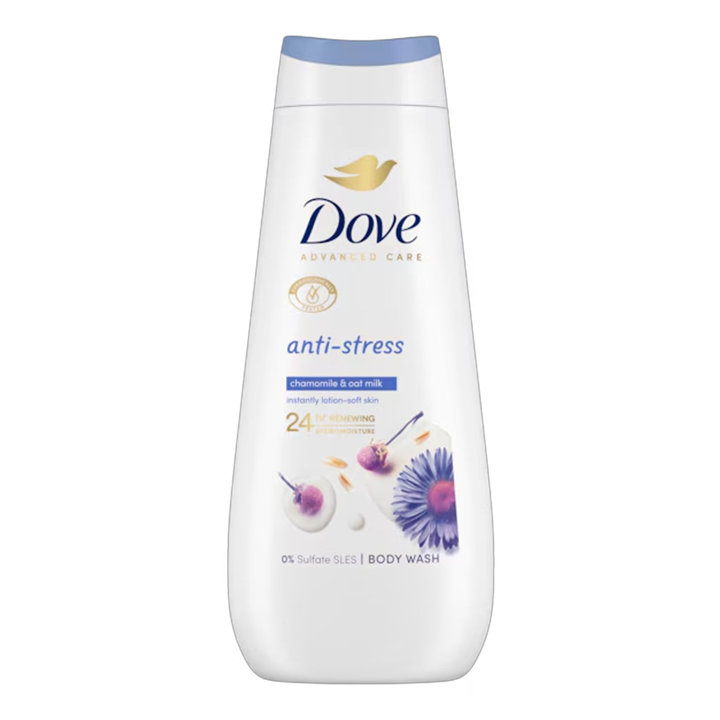 Dove - Advanced Care Anti-Stress Chamomile & Oat Milk Body Wash - 400ml (Germany)