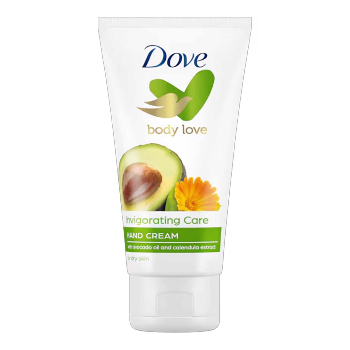 Dove - Body Love Invigorating Care Hand Cream With Avocado Oil & Calendula Extract - 75ml (Poland)