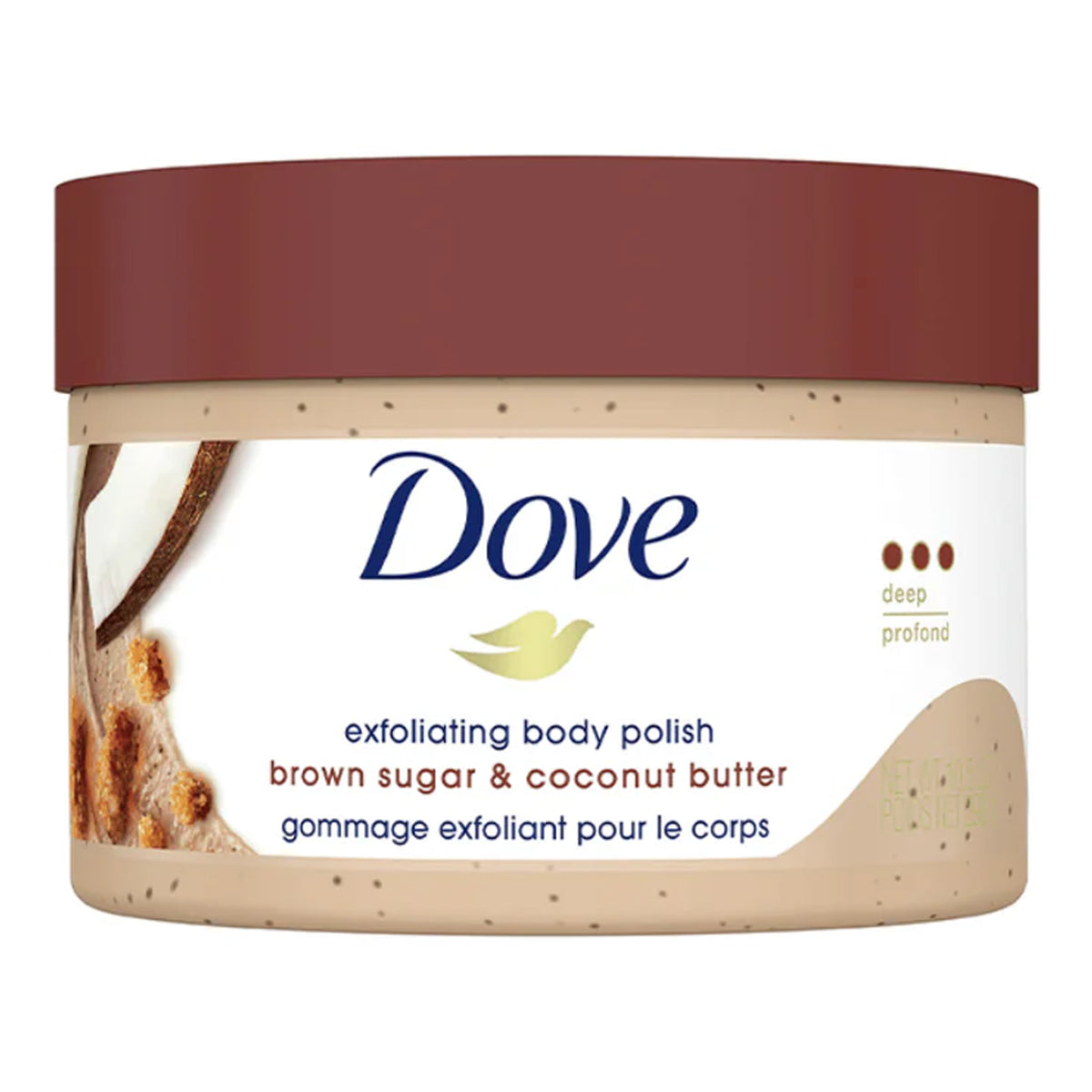 Dove - Brown Sugar & Coconut Butter Exfoliating Body Polish - 298g (Slovakia)