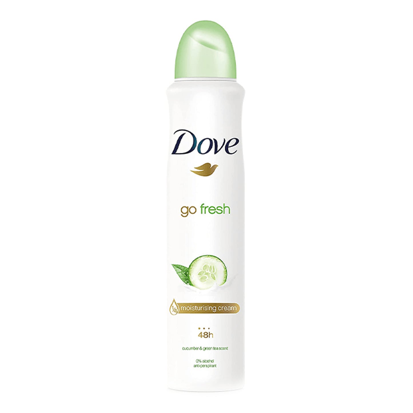 Dove - Go Fresh Cucumber & Green Tea Scent 48H Anti-Perspirant Spray - 250ml (UK)