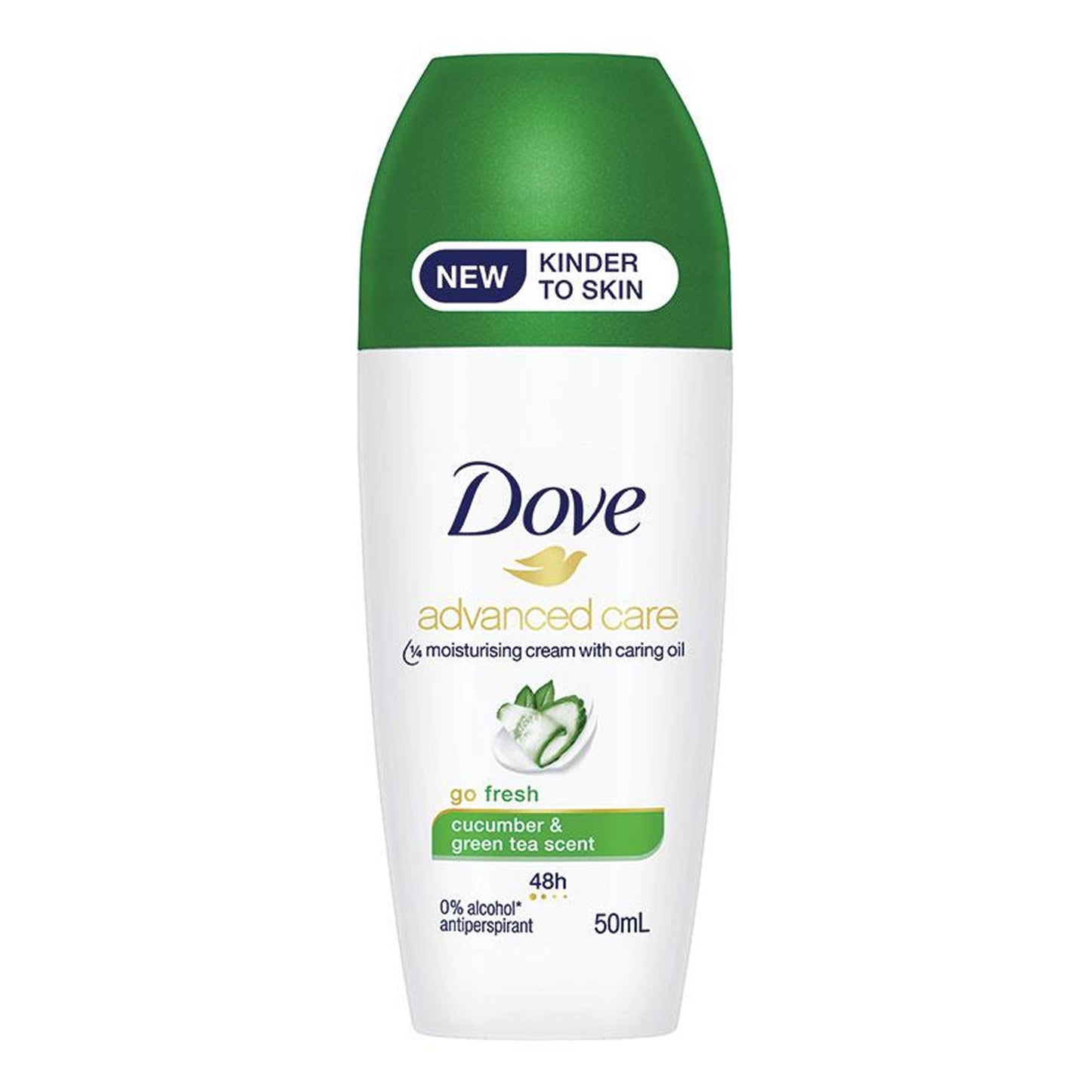 Dove - Advanced Care Go Fresh Cucumber & Green Tea Scent 48H Anti-Perspirant Deodorant Roll On - 50ml