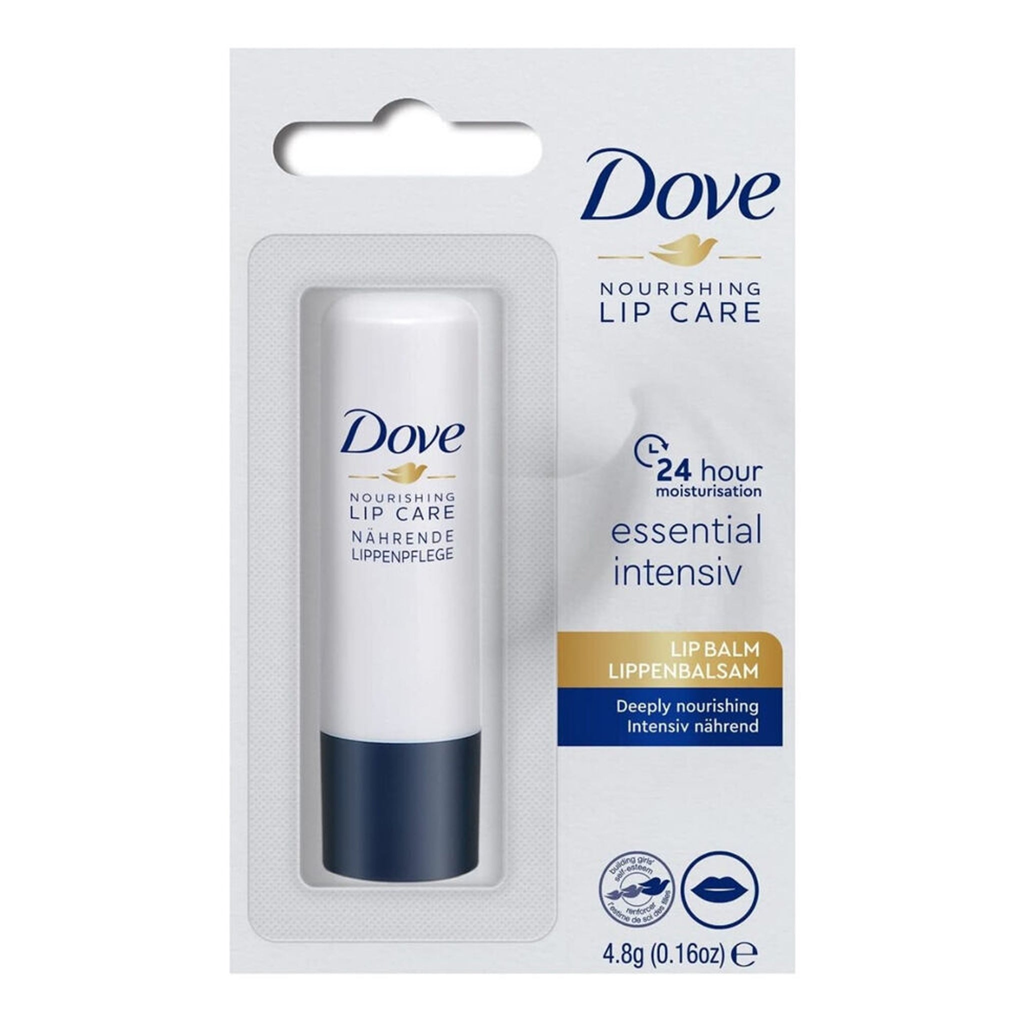 Dove - Essential Intensiv Deeply Nourishing Lip Balm - 4.8g – Sugari