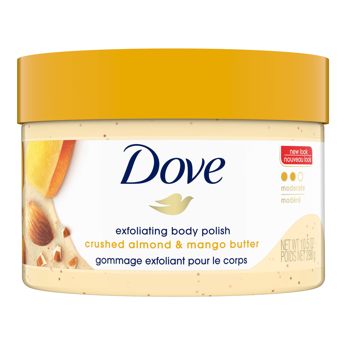 Dove - Crushed Almond & Mango Butter Exfoliating Body Polish - 298g (Slovakia)