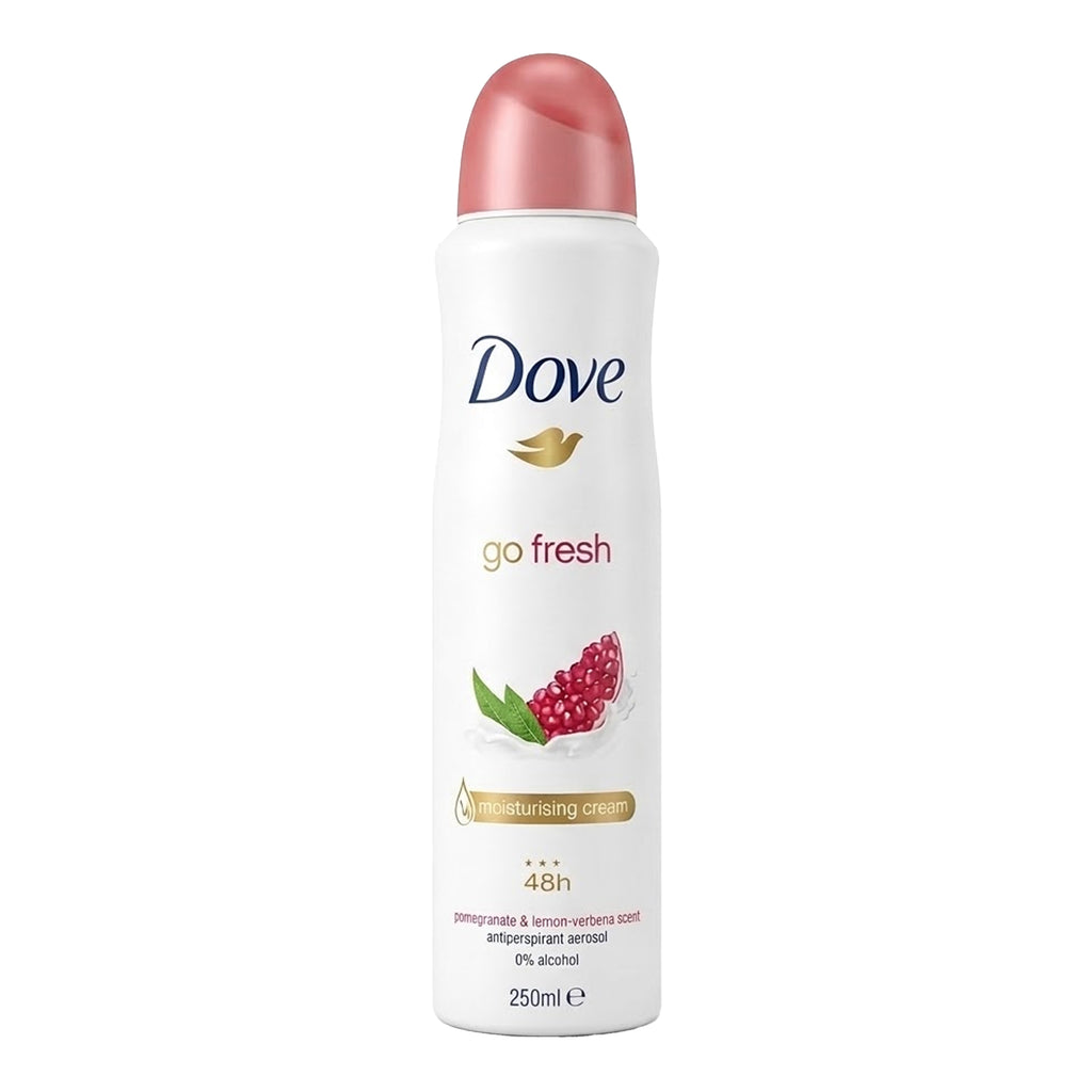 Dove - Go Fresh Pomegranate & Lemon Verbena Scent 48H Anti-Perspirant Spray - 250ml (UK)