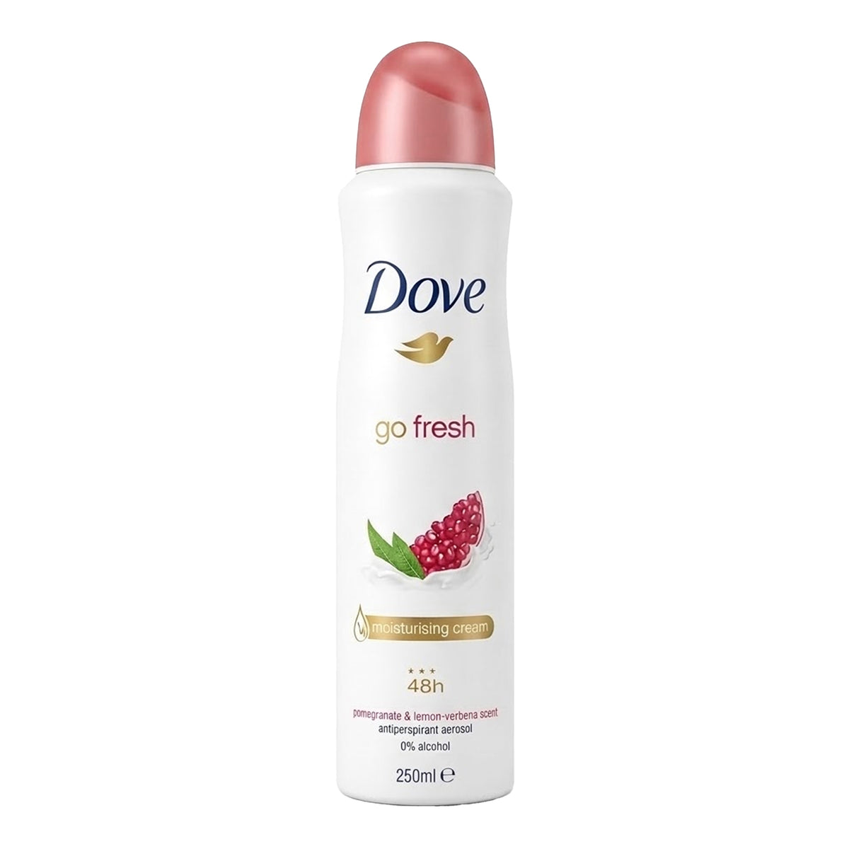 Dove - Go Fresh Pomegranate & Lemon Verbena Scent 48H Anti-Perspirant Spray - 250ml (UK)