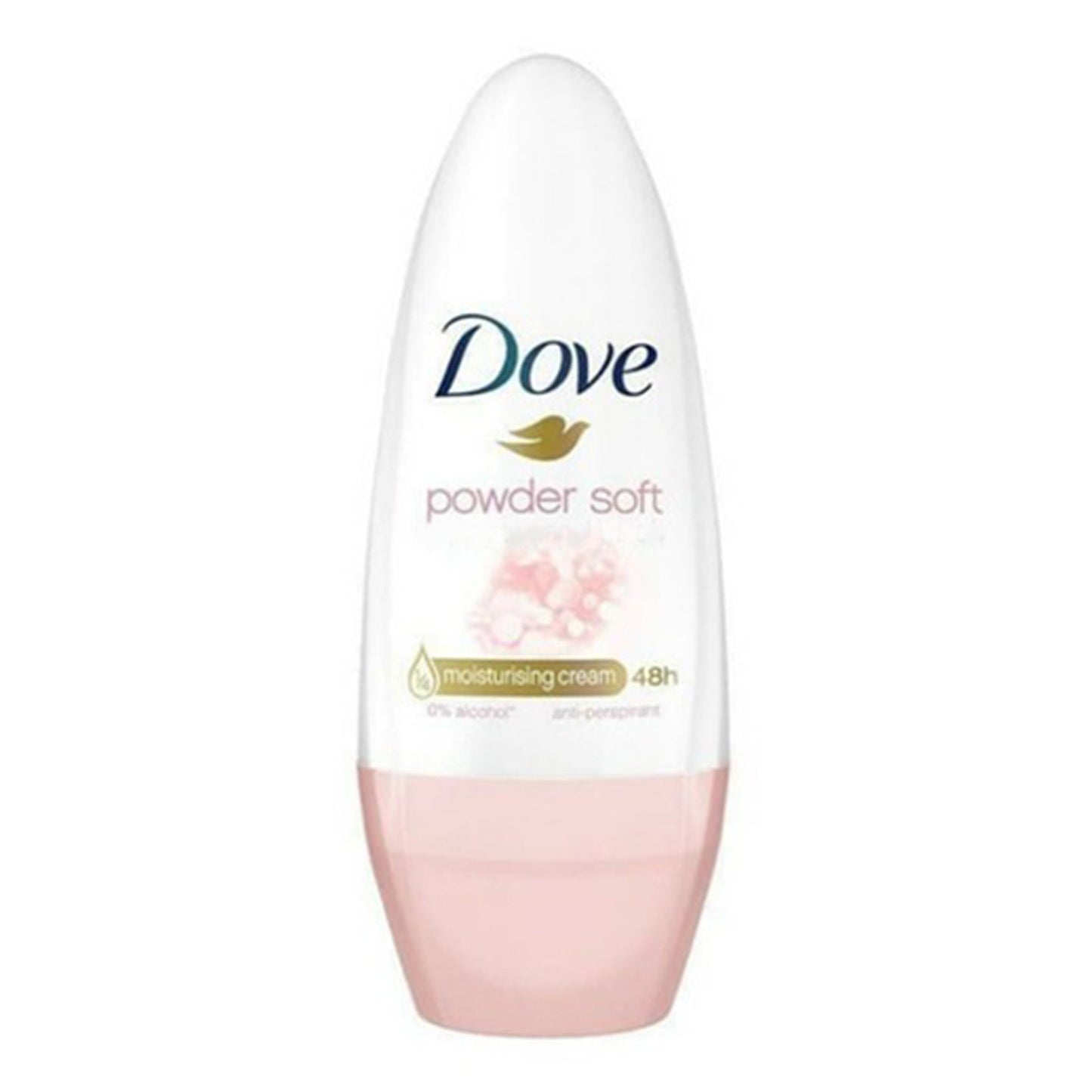 Dove - Powder Soft 48H Anti-Perspirant Deodorant Roll On - 40ml