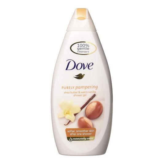 DOVE - PURELY PAMPERING SHEA BUTTER & WARM VANILLA BODY WASH - 500ML