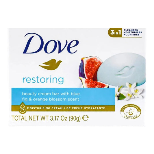 Dove - Restoring Beauty Cream Bar With Blue Fig & Orange Blossom Scent - 90g