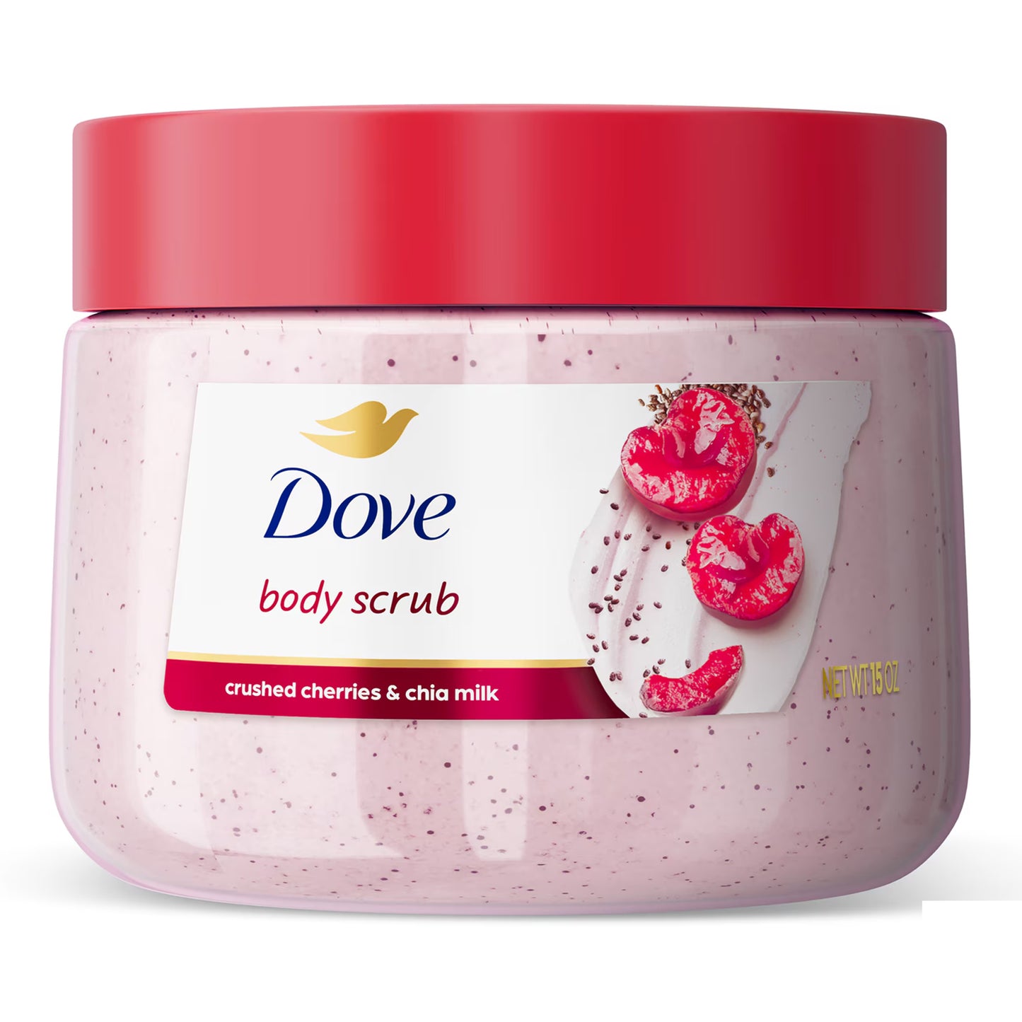 Dove - Crushed Cherries & Shea Milk Body Scrub - 425g