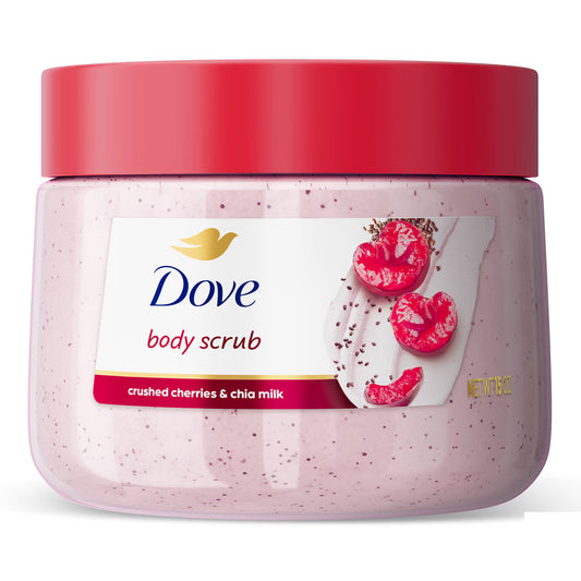 Dove - Crushed Cherries & Shea Milk Body Scrub - 425g