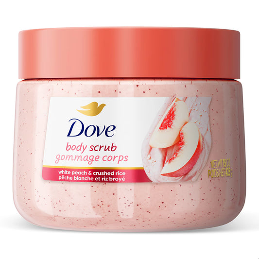 Dove - White Peach & Crushed Rice Body Scrub - 425g