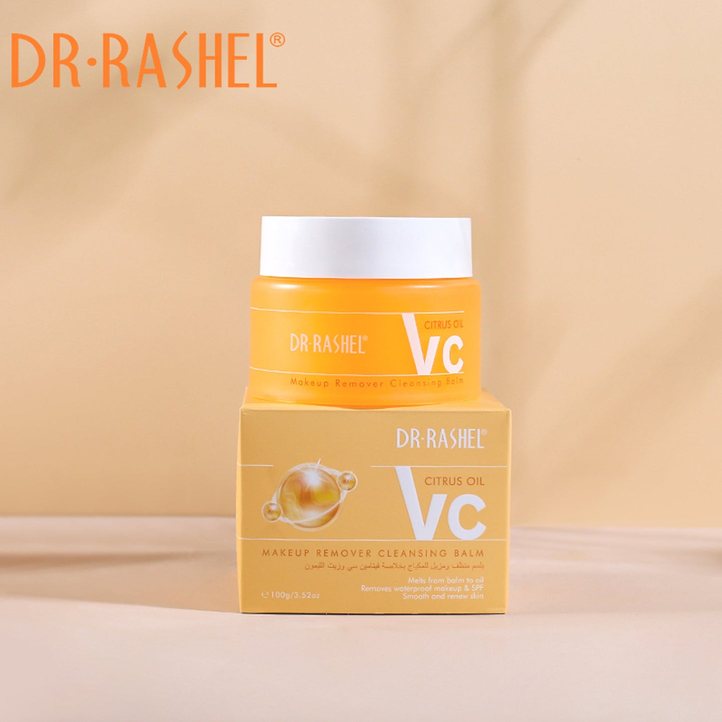 Dr. Rashel - Vitamin C & Citrus Oil Makeup Remover Cleansing Balm - 100g