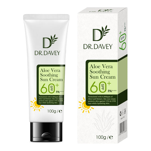 DR. DAVEY - ALOE VERA SOOTHING SUN CREAM SPF 60 PA+++ - 100G
