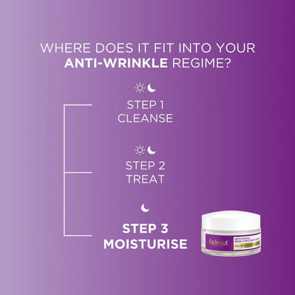 Fadeout - Anti-Wrinkle Whitening Night Cream With Hyaluronic Acid & Niacinamide - 75ml (UK)