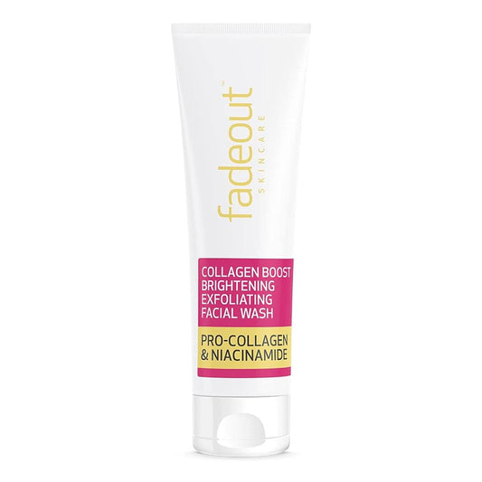 Fadeout - Collagen Boost Whitening Exfoliating Facial Wash With Pro-Collagen & Niacinamide - 100ml