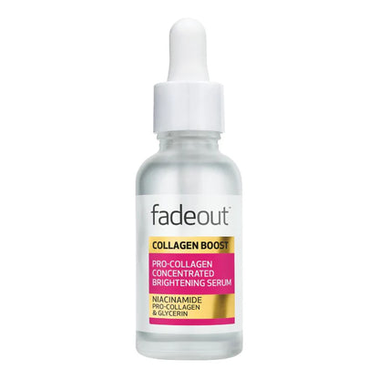 Fadeout - Collagen Boost Pro-Collagen Concentrated Whitening Serum With Niacinamide, Pro-Collagen & Glycerin - 30ml (UK)