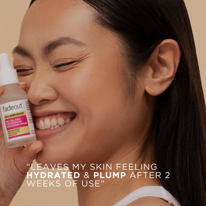 Fadeout - Collagen Boost Pro-Collagen Concentrated Whitening Serum With Niacinamide, Pro-Collagen & Glycerin - 30ml (UK)