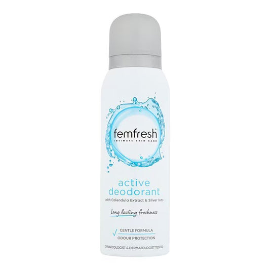 Femfresh - Active Deodorant With Calendula Extract & Silver Ions - 125ml